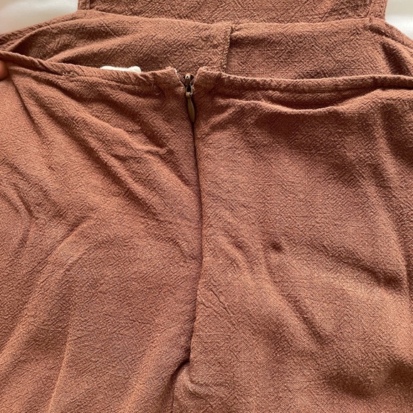 Pacsun brown skort romper - Picture 2 of 5